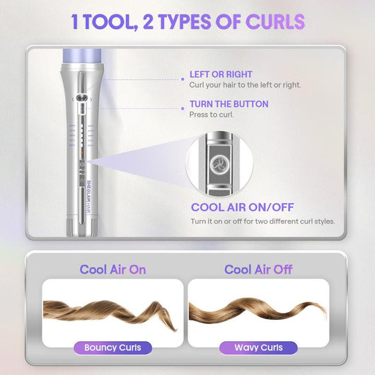 Omnara™ 2-in-1 Curling & Straightening Iron