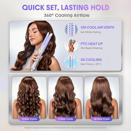 Omnara™ 2-in-1 Curling & Straightening Iron